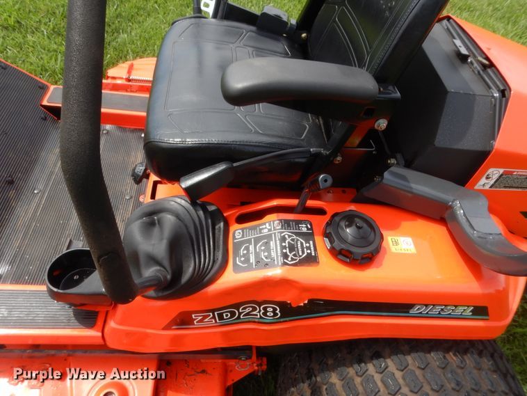 image for item HS9723 Kubota ZD28 ZTR lawn mower