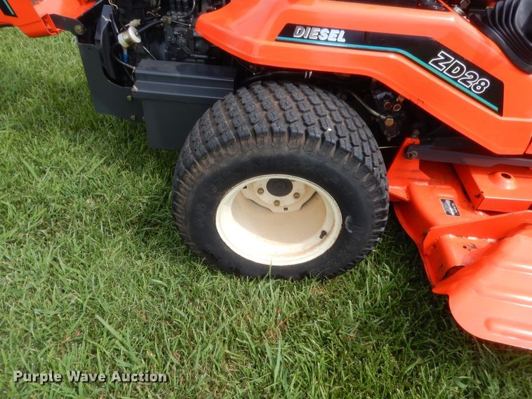 image for item HS9723 Kubota ZD28 ZTR lawn mower