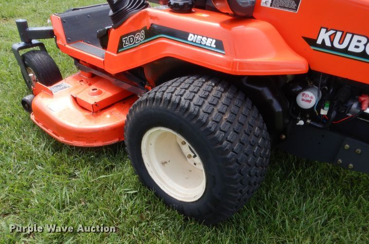 image for item HS9723 Kubota ZD28 ZTR lawn mower