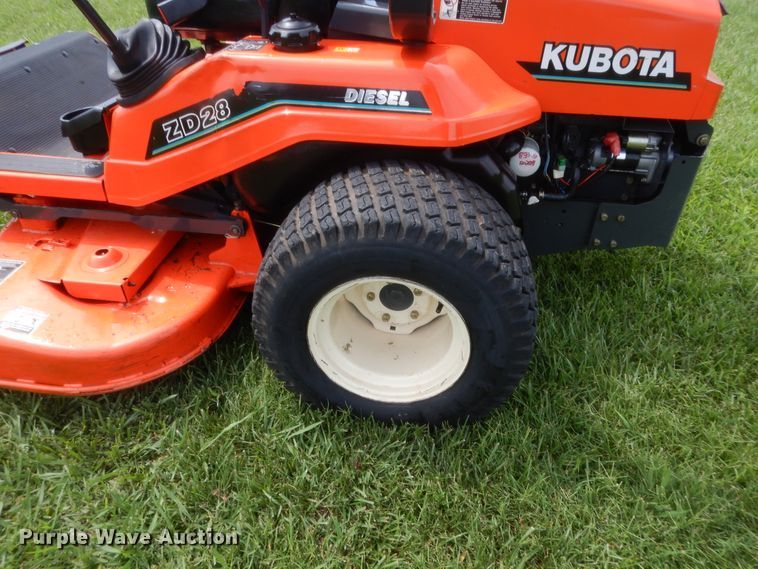 image for item HS9723 Kubota ZD28 ZTR lawn mower