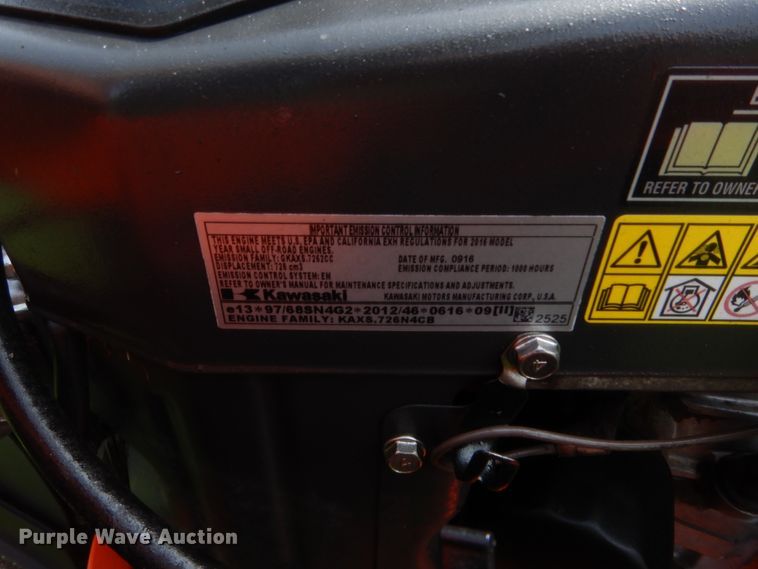 image for item HS9724 Kubota Z724X ZTR lawn mower