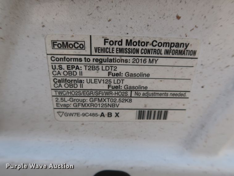 image for item HT9543 2016 Ford Transit Connect  van