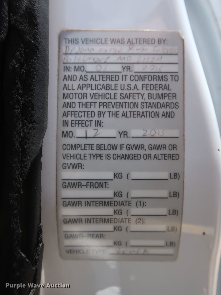 image for item HT9543 2016 Ford Transit Connect  van