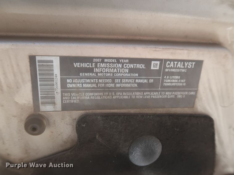 image for item HT9544 2007 Cadillac XLR