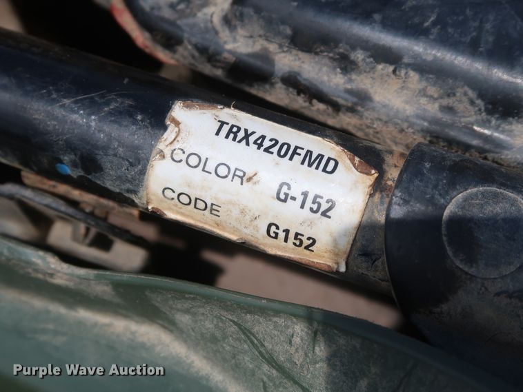 image for item HT9548 2013 Honda TRX420FM Four Trax Rancher ATV