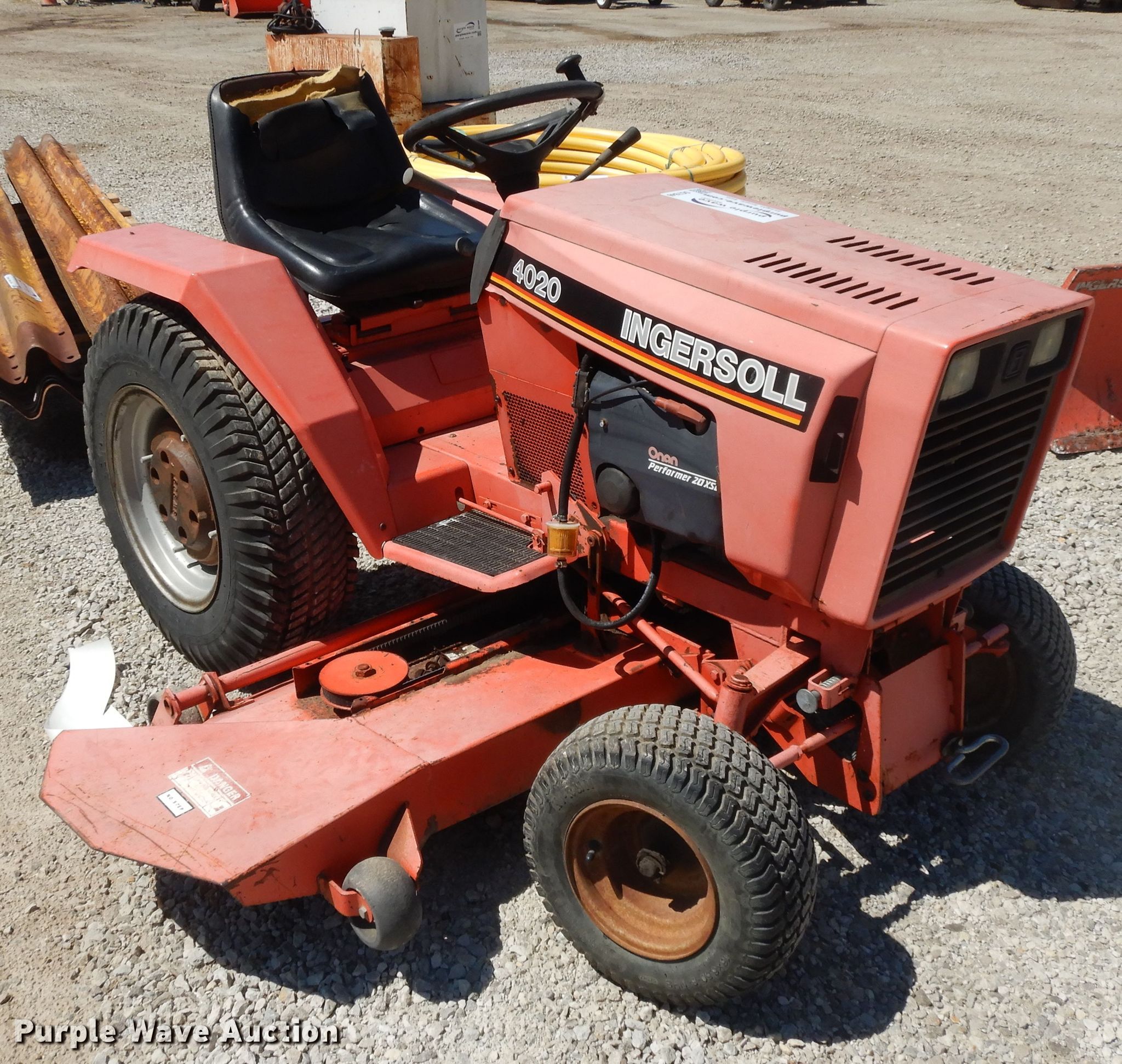Ingersoll 4020 lawn mower in Ottawa, KS Item DG7846 sold Purple Wave