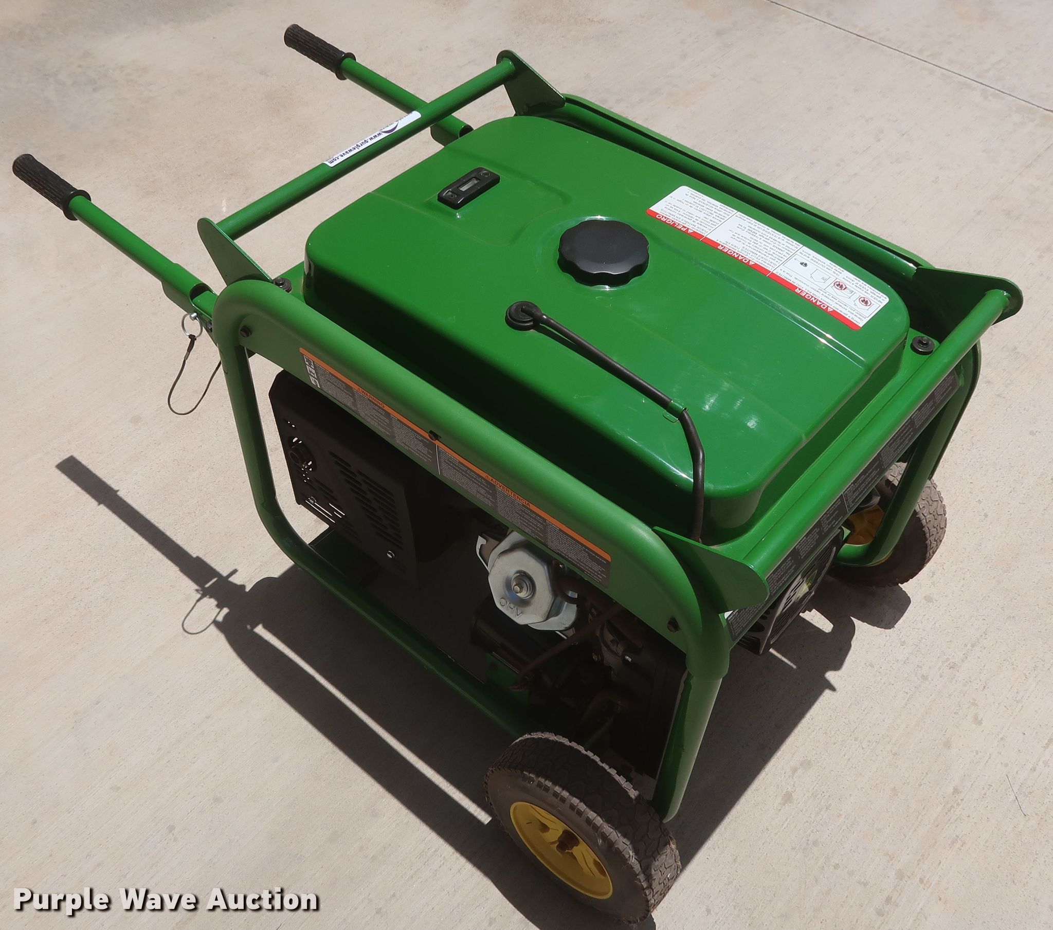 2015 John Deere PRG8000ME generator set in Kingfisher, OK Item GS9979 sold Purple Wave