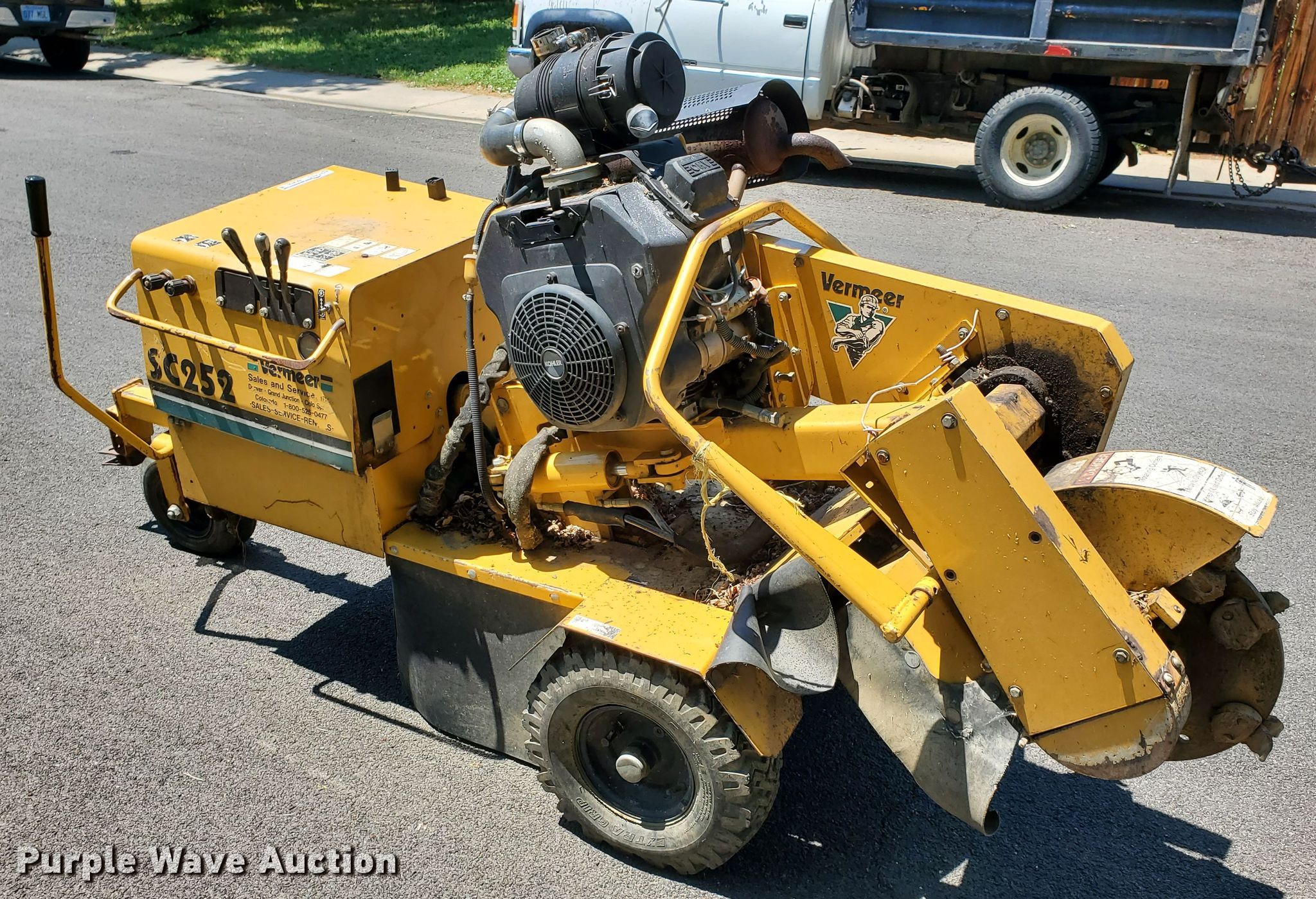 2004 Vermeer SC252 stump grinder in Longmont, CO | Item HK9030