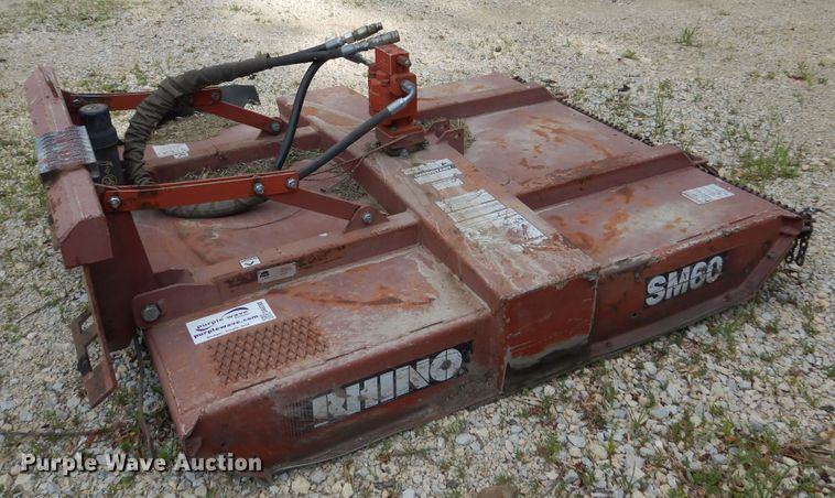 image for item DA8388 Rhino SM60 skid steer rotary mower