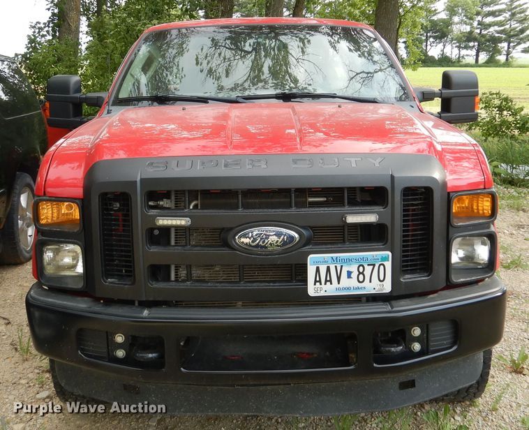 image for item DA8390 2009 Ford F250 Super Duty  SuperCab utility bed pickup truck