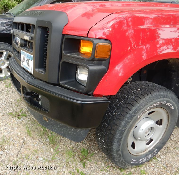 image for item DA8390 2009 Ford F250 Super Duty  SuperCab utility bed pickup truck