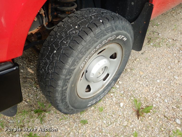 image for item DA8390 2009 Ford F250 Super Duty  SuperCab utility bed pickup truck