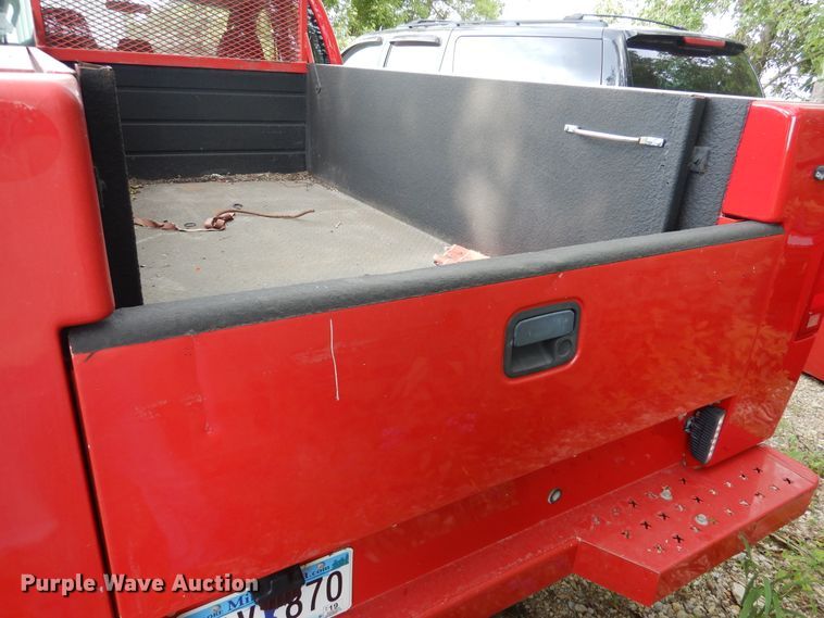 image for item DA8390 2009 Ford F250 Super Duty  SuperCab utility bed pickup truck