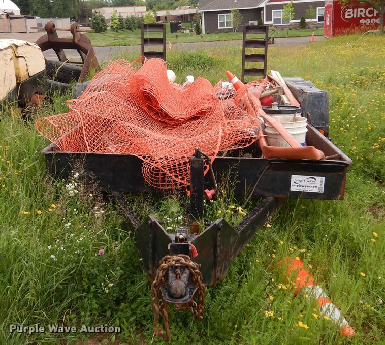 image for item DA8393 1998 Felling utility trailer