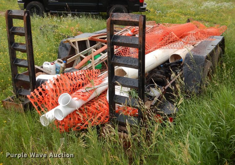 image for item DA8393 1998 Felling utility trailer