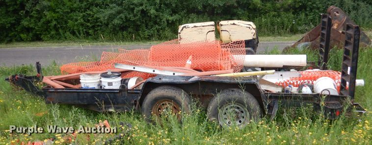 image for item DA8393 1998 Felling utility trailer