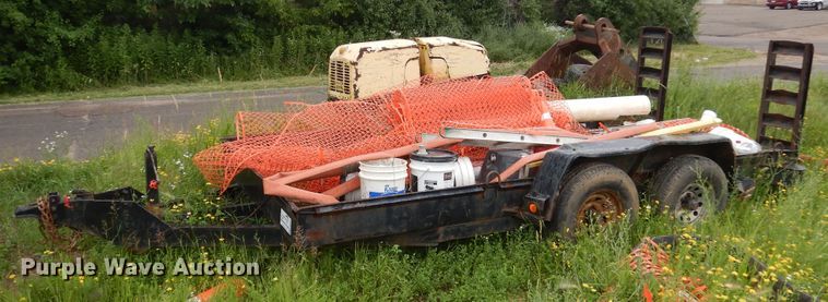 image for item DA8393 1998 Felling utility trailer