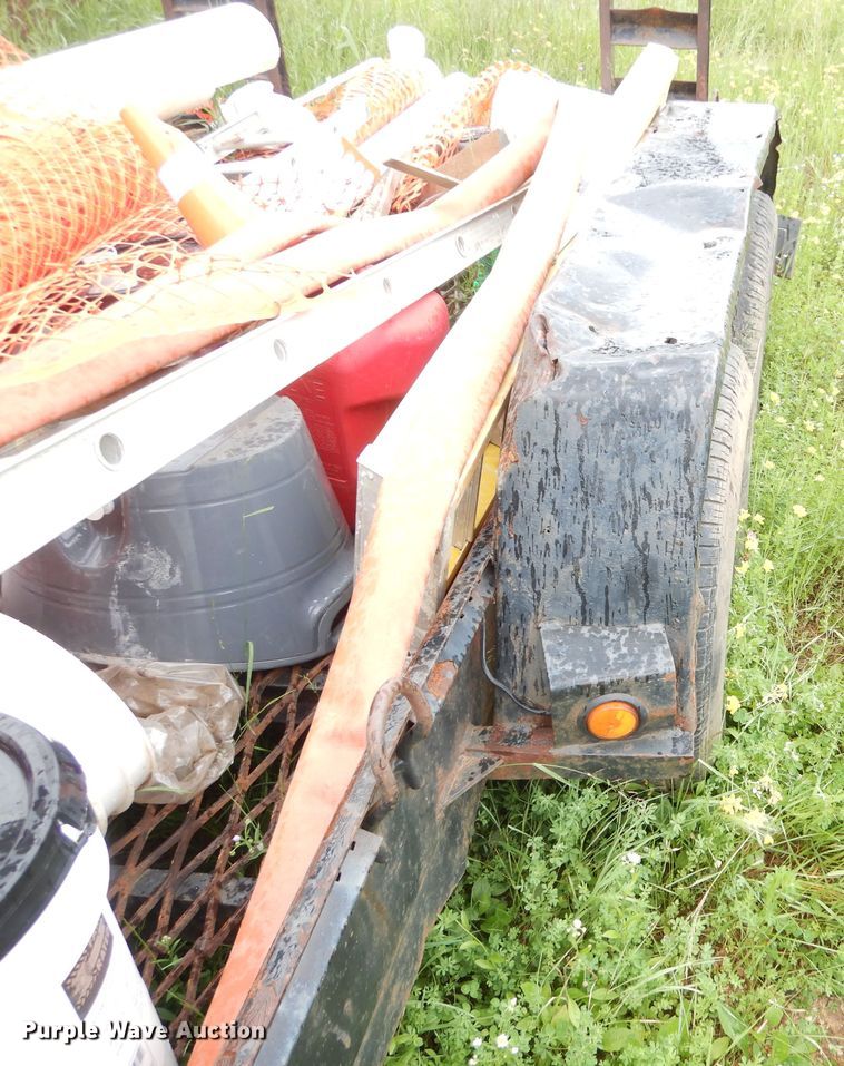 image for item DA8393 1998 Felling utility trailer