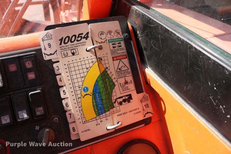 image for item DD5391 2008 Sky Trak 10054  telehandler