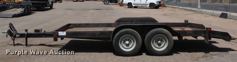 image for item DD5392 1999 Butler LT-12L6-WI tilt deck equipment trailer