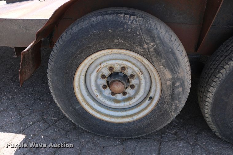 image for item DD5392 1999 Butler LT-12L6-WI tilt deck equipment trailer