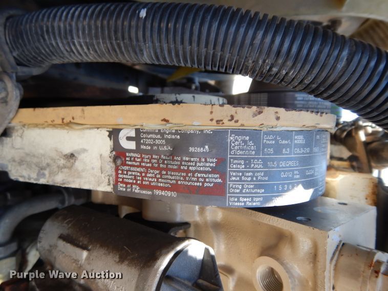 image for item DF4130 1995 Kenworth T300  dump truck