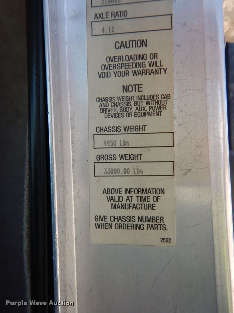 image for item DF4130 1995 Kenworth T300  dump truck