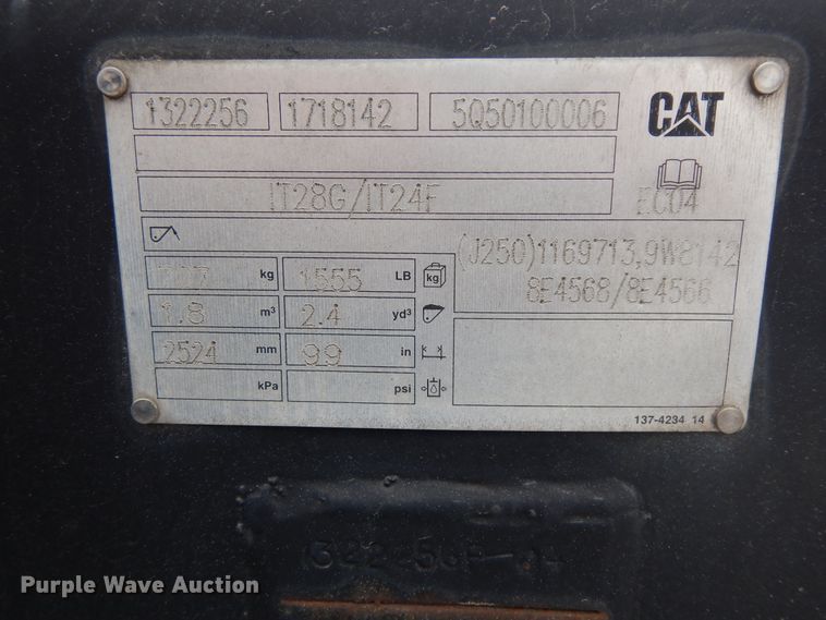 image for item DF5373 2000 Caterpillar IT28G  wheel loader