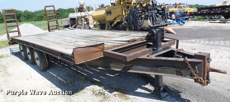 image for item DG1928 1988 Utility equipment trailer