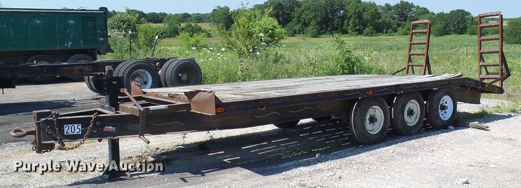 image for item DG1928 1988 Utility equipment trailer