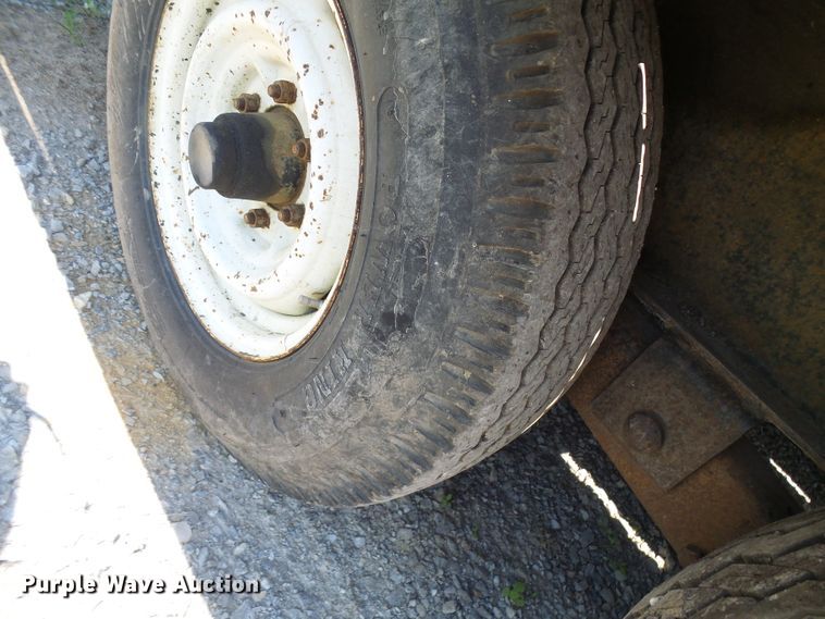 image for item DG1928 1988 Utility equipment trailer