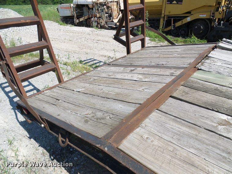 image for item DG1928 1988 Utility equipment trailer