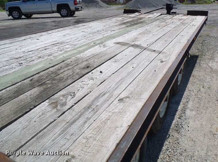 image for item DG1928 1988 Utility equipment trailer