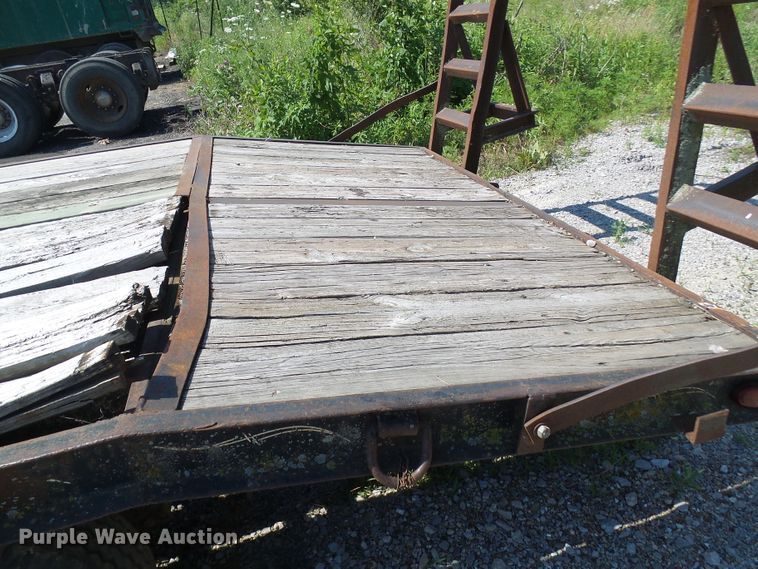 image for item DG1928 1988 Utility equipment trailer