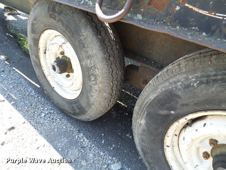 image for item DG1928 1988 Utility equipment trailer