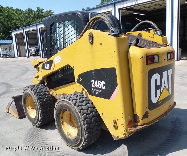 image for item DG1944 2010 Caterpillar 246C  skid steer loader
