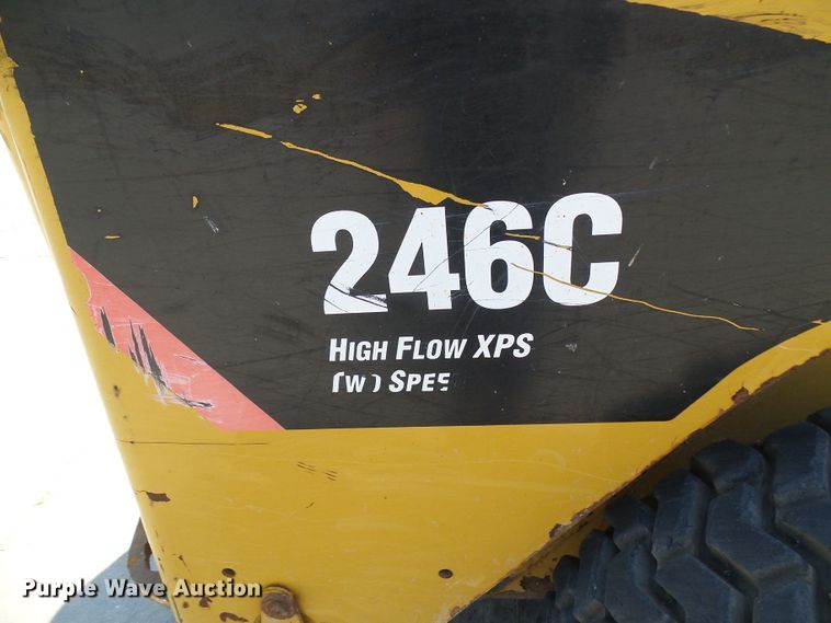 image for item DG1944 2010 Caterpillar 246C  skid steer loader