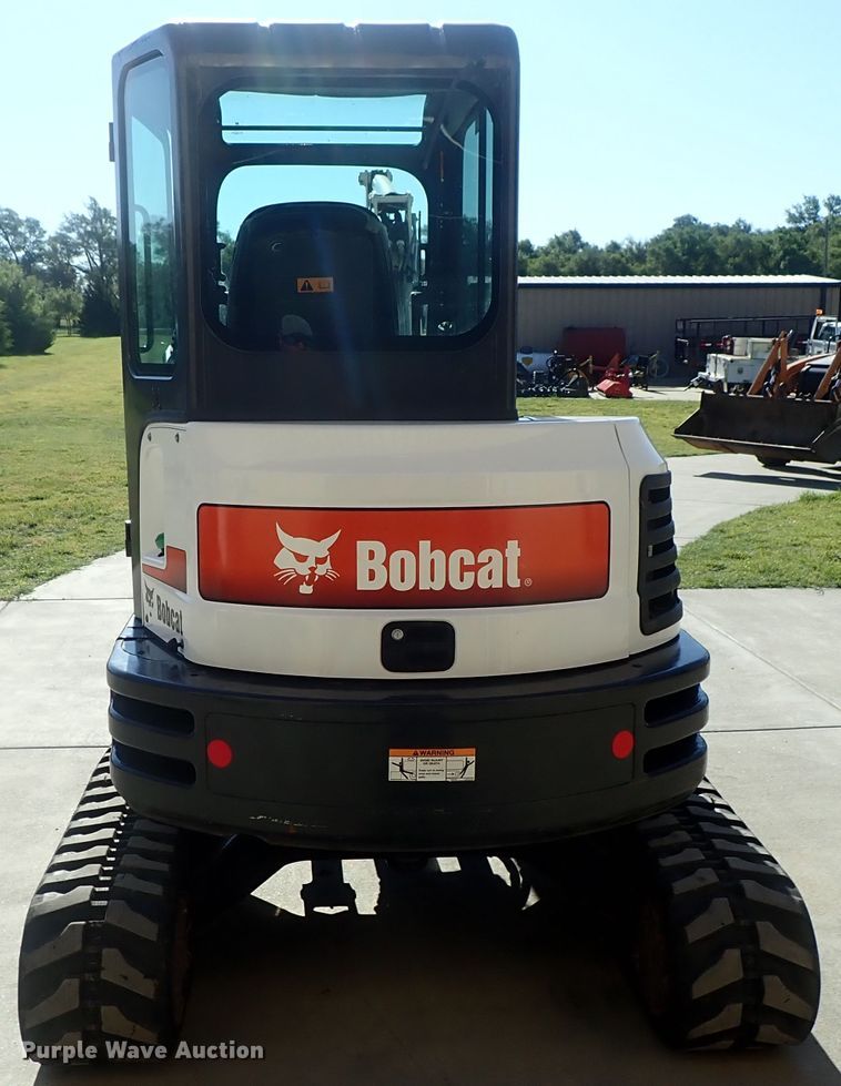 image for item DG2257 2015 Bobcat E35  mini excavator