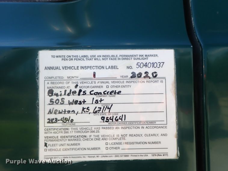 image for item DG2259 2004 Mack CV513  ready mix truck