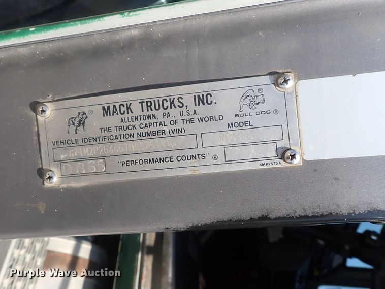 image for item DG2260 2001 Mack RD690S  ready mix truck
