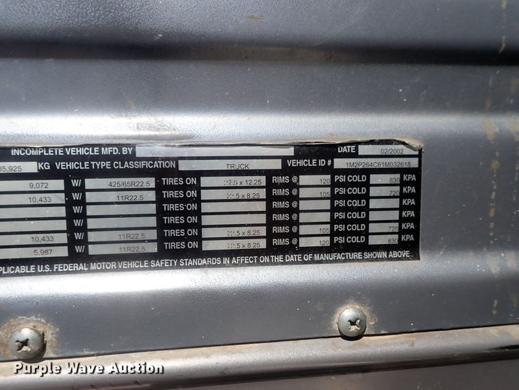 image for item DG2260 2001 Mack RD690S  ready mix truck