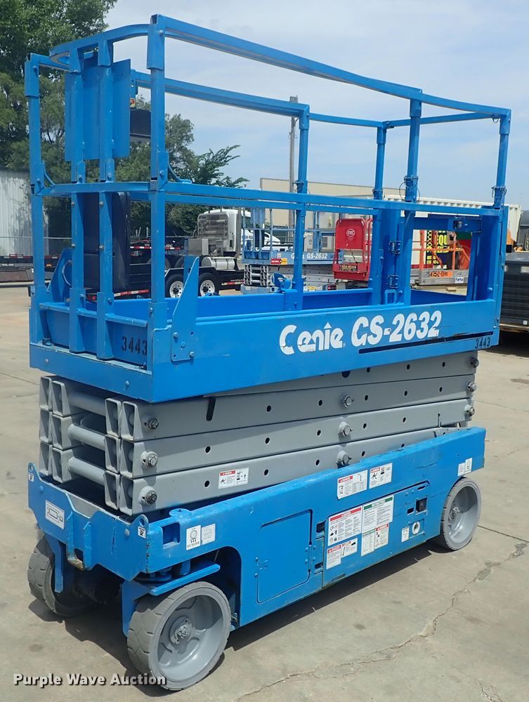 2008 Genie GS-2632 scissor lift in Wichita, KS | Item DG2279 for sale