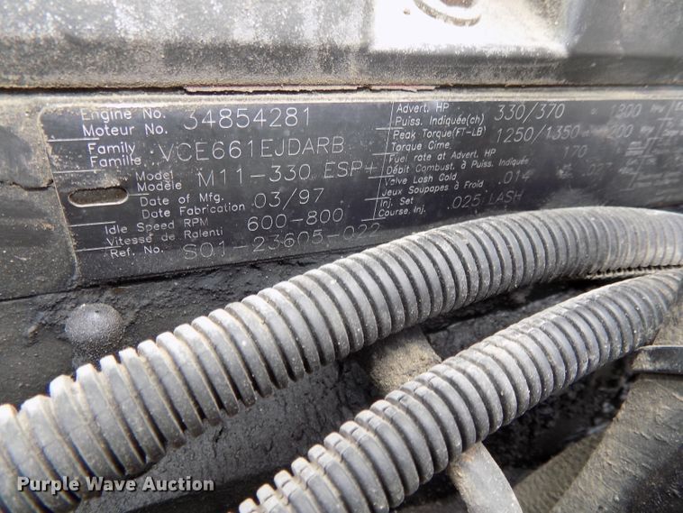 image for item DG2605 1997 Freightliner FLD  semi truck