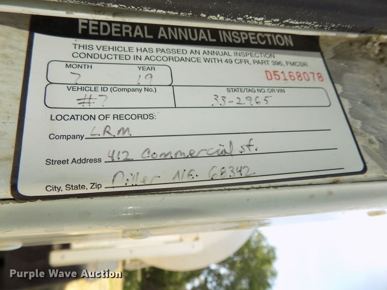 image for item DG2622 1999 International Paystar 5000  ready mix truck