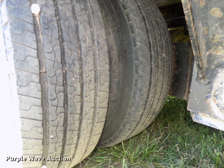 image for item DG2628 1967 Wisconsin tilt deck equipment trailer