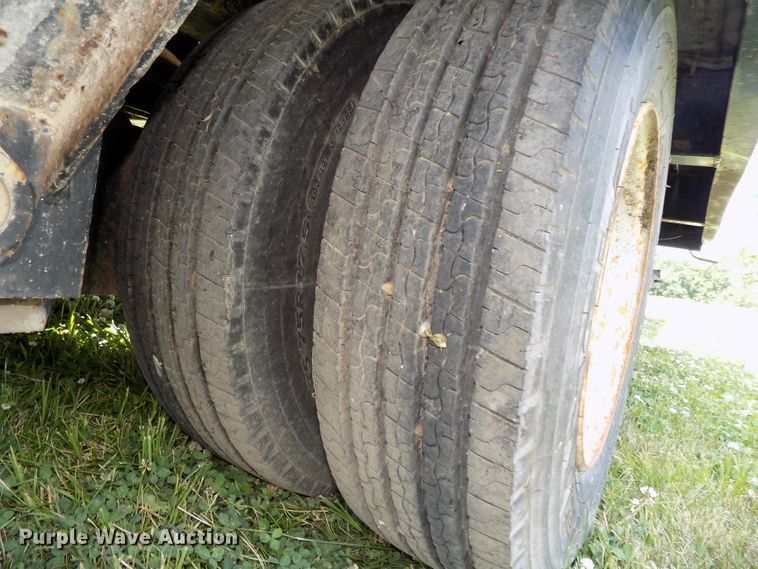 image for item DG2628 1967 Wisconsin tilt deck equipment trailer