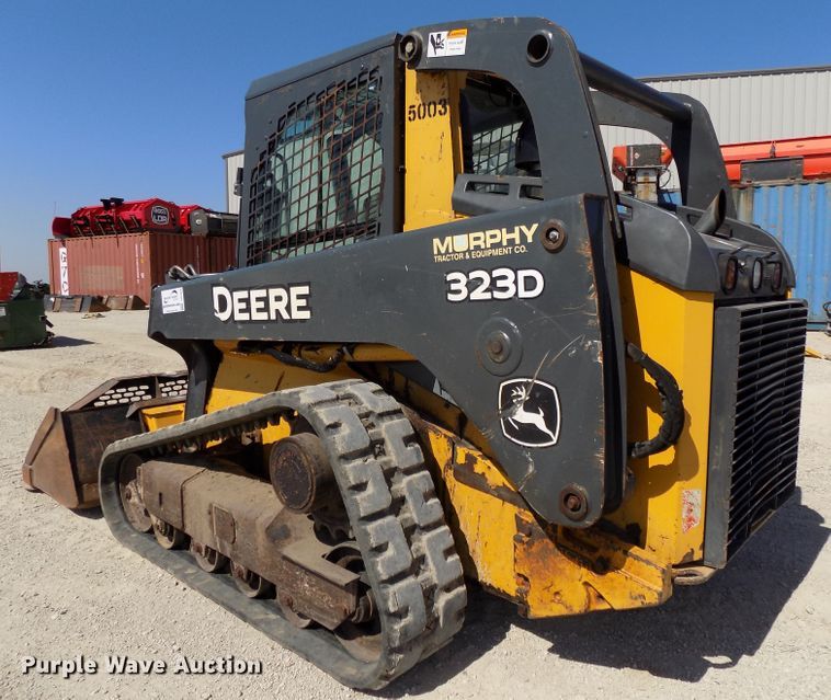 image for item DG2633 2012 John Deere 323DT  tracked skid steer loader