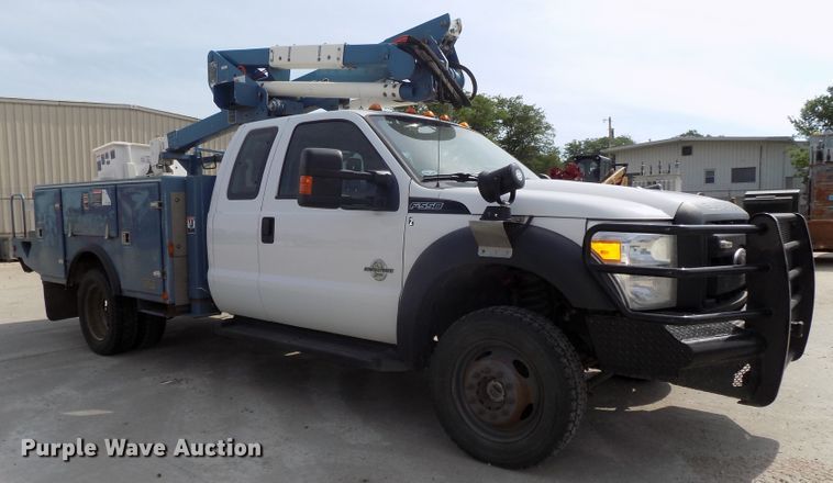 image for item DG2639 2012 Ford F550 Super Duty  SuperCab bucket truck