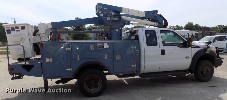 image for item DG2639 2012 Ford F550 Super Duty  SuperCab bucket truck