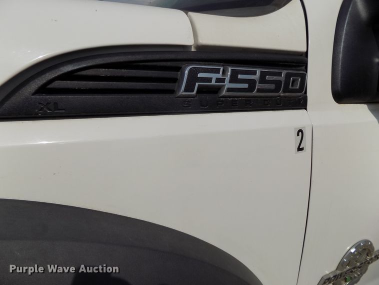 image for item DG2639 2012 Ford F550 Super Duty  SuperCab bucket truck
